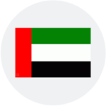 UAE flag representing the UAE branch location