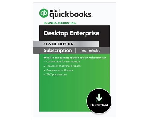 Quickbook Desktop Interprise Silver Edition