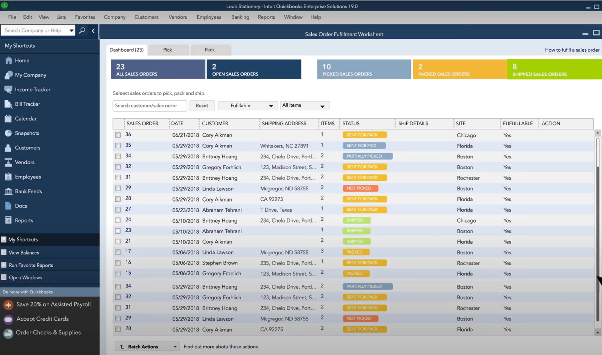 Intuit QuickBooks - Enterprise Solutions