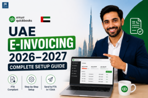 QuickBooks UAE E-Invoicing 2026–2027
