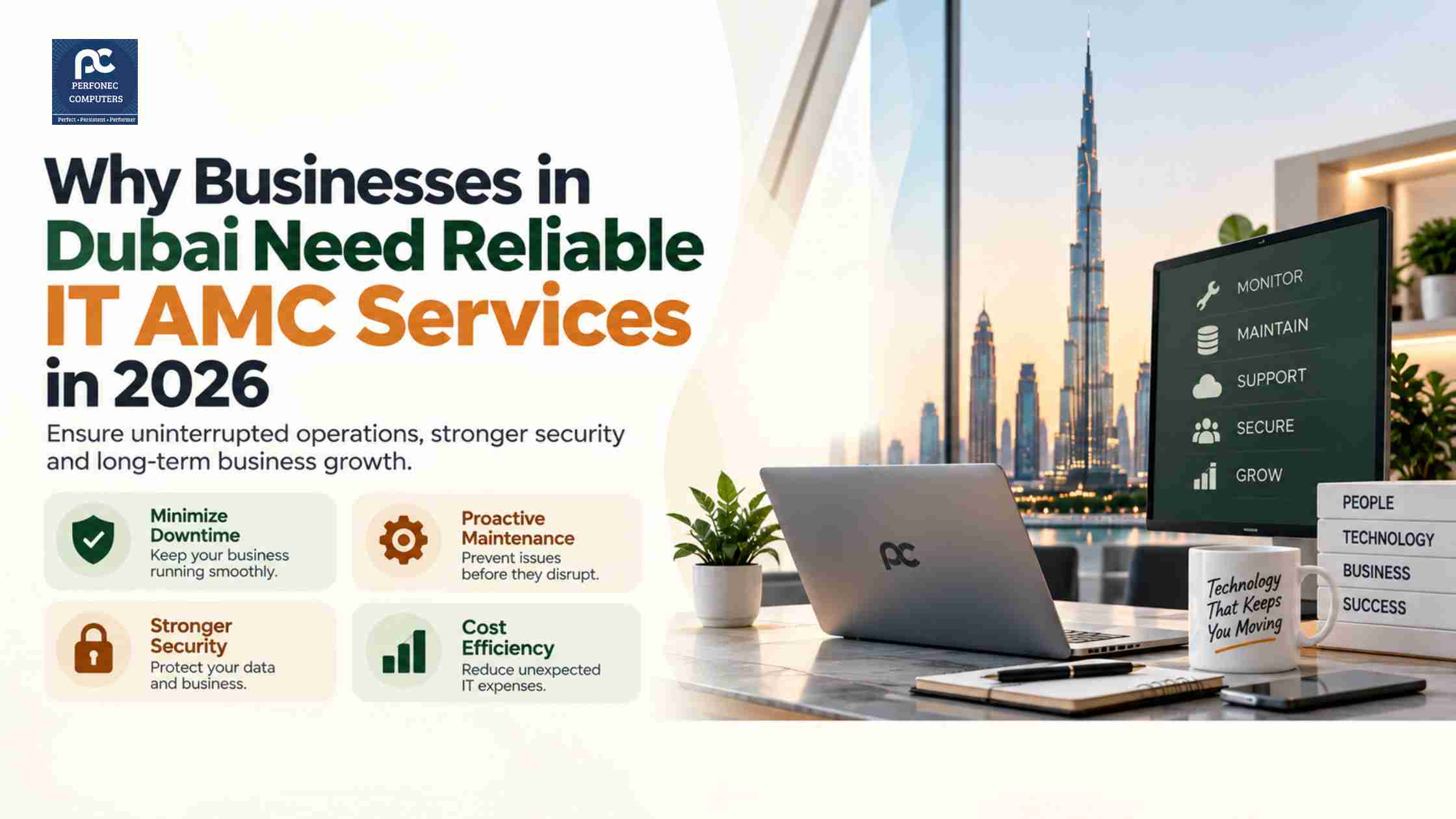 Why Businesses in Dubai Need Reliable IT AMC Services in 2026