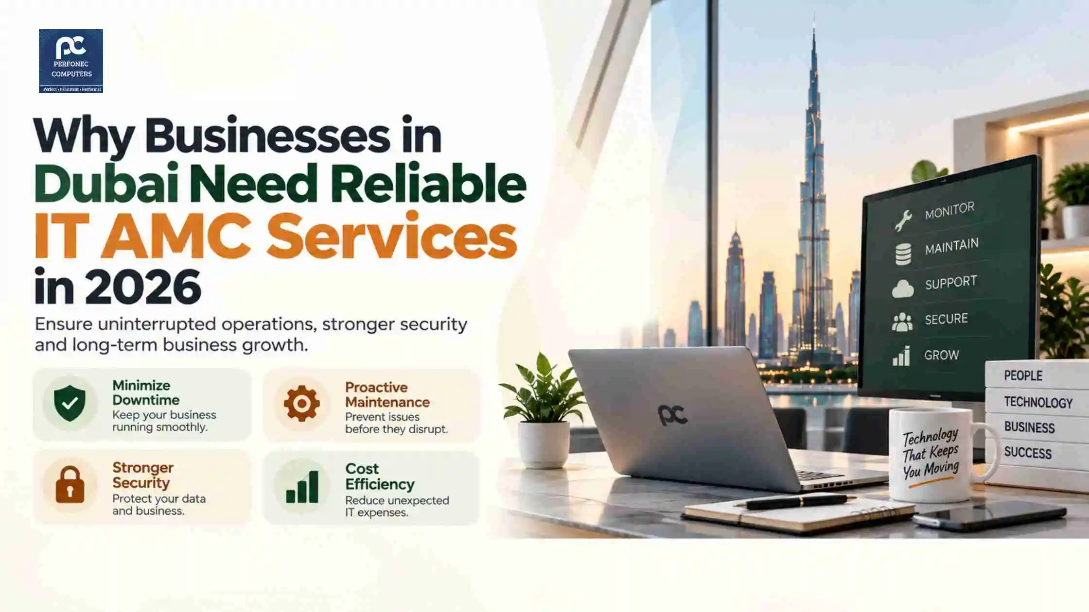 Why Businesses in Dubai Need Reliable IT AMC Services in 2026