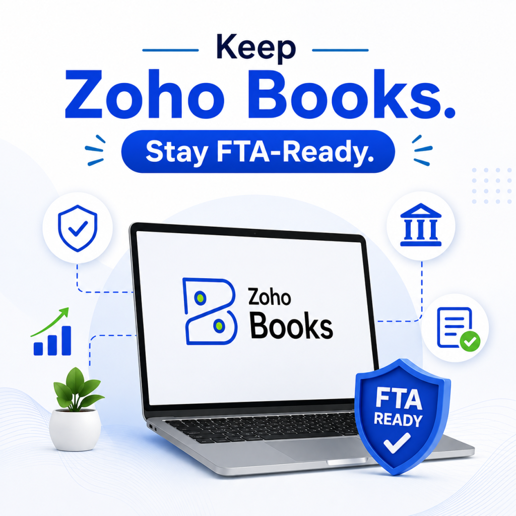 zoho books FTA Ready