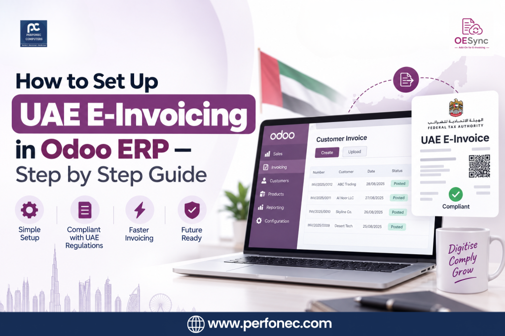 How to Set Up UAE E-Invoicing in Odoo ERP — Step by Step Guide with OESync