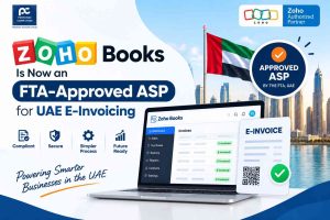 Zoho Books Is Now an FTA-Approved ASP for UAE E-Invoicing