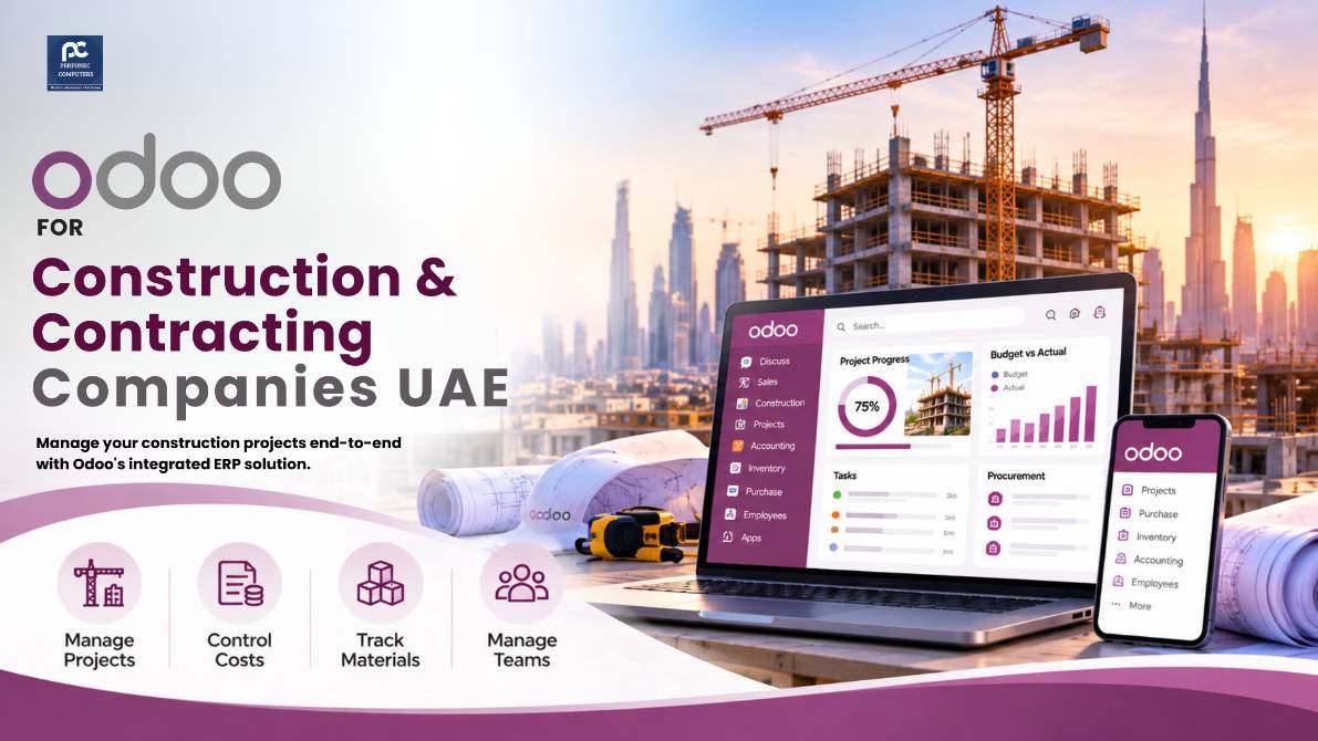 Odoo ERP for Construction Companies in UAE
